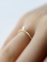 [GOLD] Pearl Ring