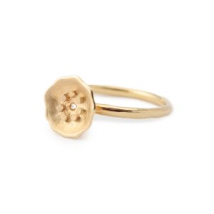 画像: [GOLD] Flower Ring