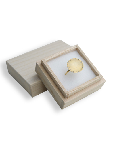 画像4: [GOLD] Utsuwa diamond Ring  (4)