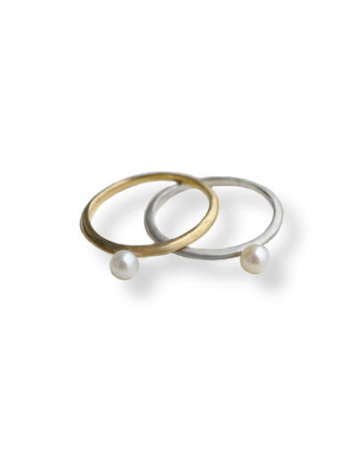 画像5: [GOLD] Pearl Ring (5)