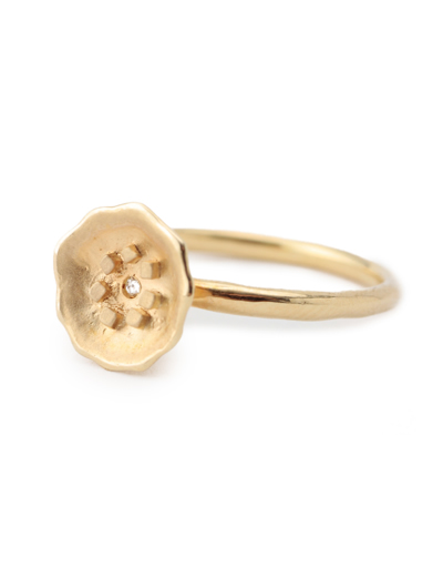 画像1: [GOLD] Flower Ring (1)